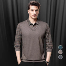Load image into Gallery viewer, Comfortable Two Piece Lapel Long-Sleeve Shirt
