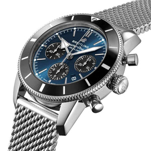 Superocean Heritage B01 Chronograph 44mm Blue Dial Automatic Gents Watch