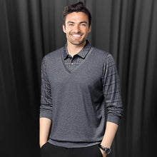 Load image into Gallery viewer, Comfortable Two Piece Lapel Long-Sleeve Shirt
