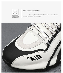 Men's soft sole breathable running shoes