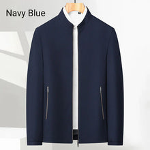 Load image into Gallery viewer, Men&#39;s Standing Collar Zipper Casual Jacket

