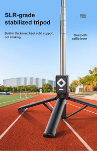 All in one! Bluetooth selfie stick