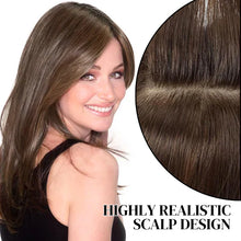 Load image into Gallery viewer, Natural Clip-In Hair Topper
