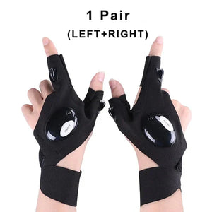 New Year HOT Sale - 49% OFF! - LED Flashlight Waterproof Gloves