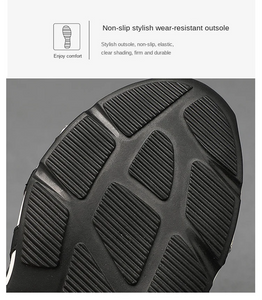 Men's soft sole breathable running shoes