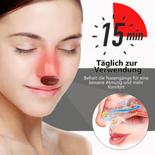 Load image into Gallery viewer, Fivfivgo™ RespiRelief Rotlicht Nasaltherapiegerät
