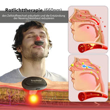 Load image into Gallery viewer, Fivfivgo™ RespiRelief Rotlicht Nasaltherapiegerät
