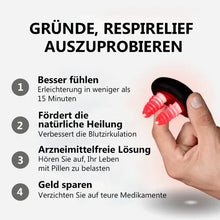 Load image into Gallery viewer, Fivfivgo™ RespiRelief Rotlicht Nasaltherapiegerät
