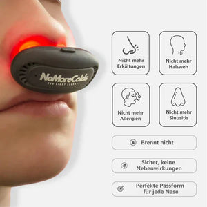 Fivfivgo™ RespiRelief Rotlicht Nasaltherapiegerät
