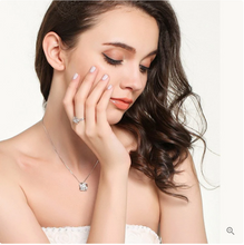 Load image into Gallery viewer, FOREVER LOVE NECKLACE - WITH REAL ROSE - TO MY LOVE
