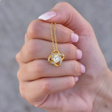 Load image into Gallery viewer, FOREVER LOVE NECKLACE - WITH REAL ROSE - TO MY LOVE
