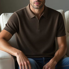 Load image into Gallery viewer, Gio French Knit Polo

