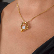 Load image into Gallery viewer, Sterling Silver Necklace - With Real Rose - My Love
