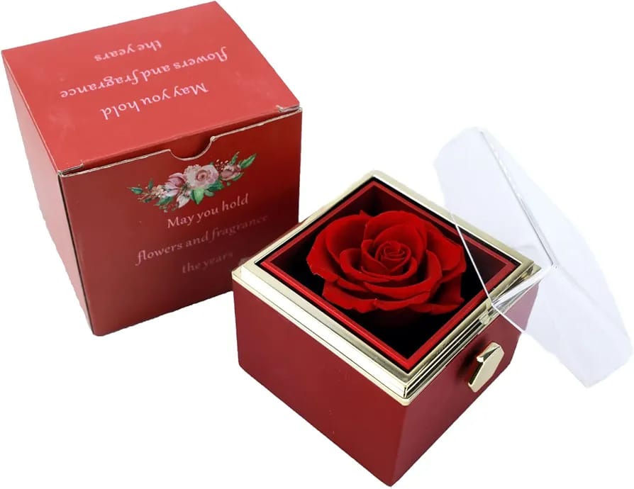 Rotating Eternal Rose Gift Box