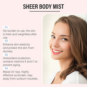 ☀️Sheer Body Mist Sunscreen-SPF 42 - 6.8 oz 🌊