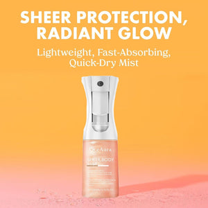 ☀️Sheer Body Mist Sunscreen-SPF 42 - 6.8 oz 🌊