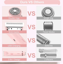 Load image into Gallery viewer, Comfort 2 in 1 Electric Lady Shaver
