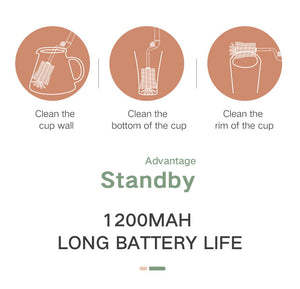Automatic Cleaning Brush