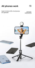 Load image into Gallery viewer, All in one! Bluetooth selfie stick
