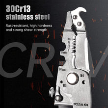 Load image into Gallery viewer, 💥2025 New Upgrade💥Multifunctional Folding Wire Stripper-Professional Electrician Tool
