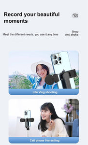 All in one! Bluetooth selfie stick