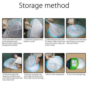 Folded Anti Mosquito Net Tent