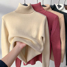 Load image into Gallery viewer, 🎅Christmas Specials 49% OFF🎁Winter fleece thick knitted bottoming shirt

