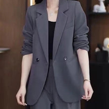 Load image into Gallery viewer, Women&#39;s Trendy Solid Color Two-Piece Outfits Blazer &amp; Pants
