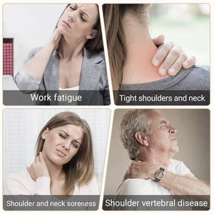 Electric Heating Pad for Neck and Shoulders with Vibration
