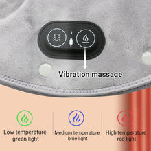 Load image into Gallery viewer, Electric Heating Pad for Neck and Shoulders with Vibration
