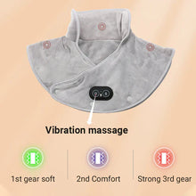 Load image into Gallery viewer, Electric Heating Pad for Neck and Shoulders with Vibration
