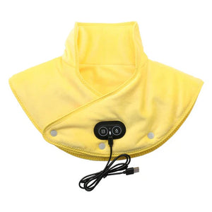 Electric Heating Pad for Neck and Shoulders with Vibration