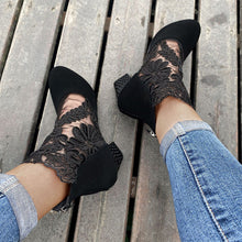 Load image into Gallery viewer, Women&#39;s lace high heels
