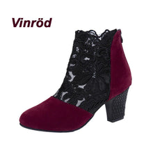 Load image into Gallery viewer, Women&#39;s lace high heels
