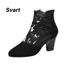 Load image into Gallery viewer, Women&#39;s lace high heels
