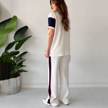 Load image into Gallery viewer, Women&#39;s two-piece color-blocked tracksuit
